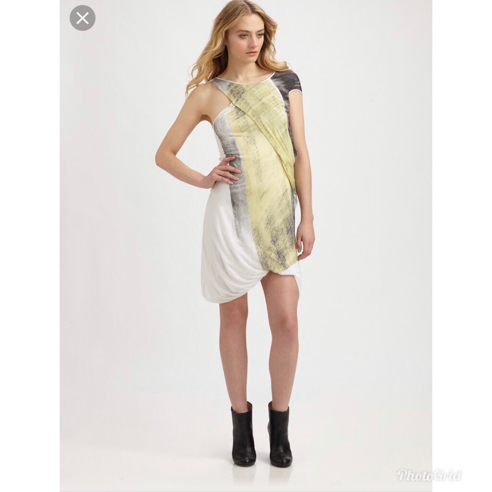 Helmut lang trapizoid dress